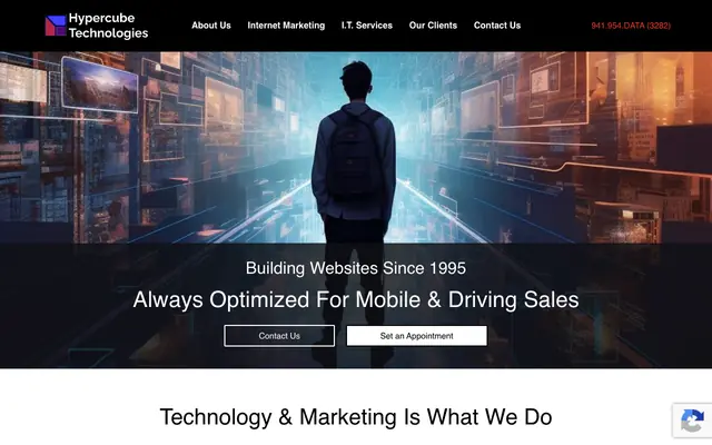 Hypercube Technologies homepage